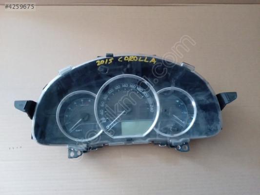 toyota corolla 2016 1.4 otomatik gösterge/km saati (son fiyat)