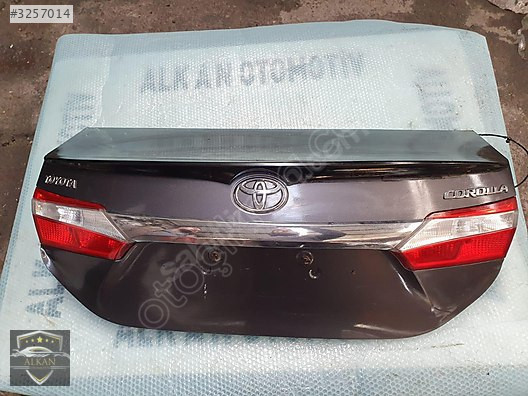 TOYOTA COROLLA 2016 BAGAJ KAPISI ALKAN OTOMOTİV 0532,417,1034