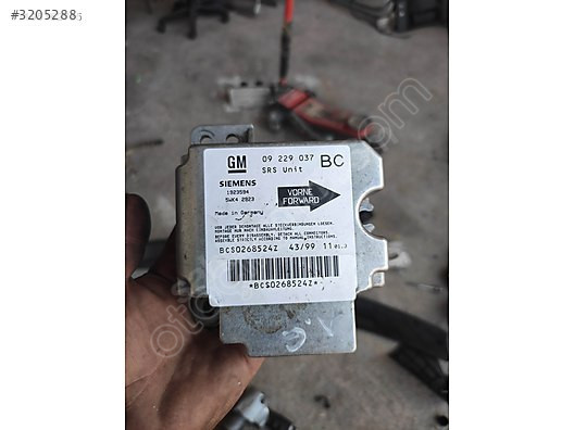 OPEL ASTRA G AİRBAG BEYNİ 09229037