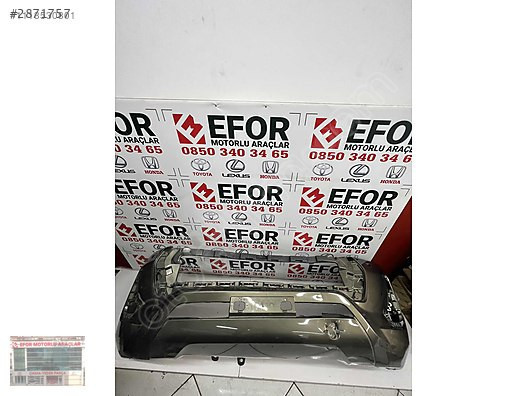 TOYOTA HİLUX ÖN TAMPON ÇIKMA ORJİNAL YEDEK PARÇA 19-23