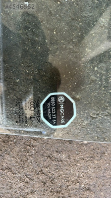 MG MG4 SOL ARKA KAPI CAMI