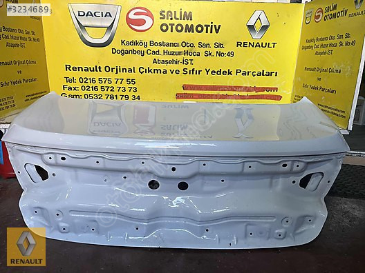 RENUALT MEGAN 4 ÇIKMA ORJİNAL BAGAJ KAPAĞI VE DİĞER PARÇALARI