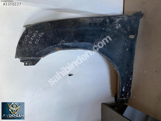 OTO CEM'DEN ÇIKMA ISUZU DMAX (2002-2007) SOL ÖN ÇAMURLUK