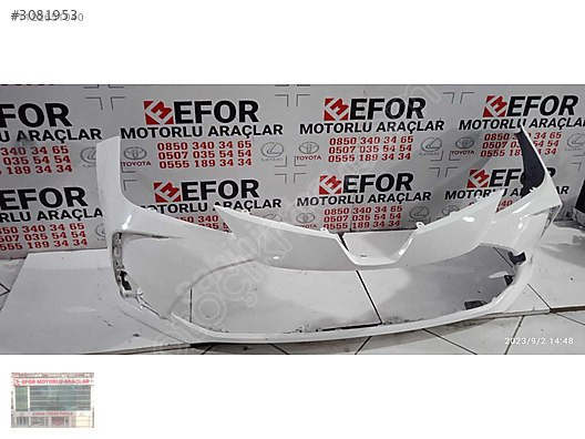 TOYOTA COROLLA ÖN TAMPON ÇIKMA ORJİNAL YEDEK PARÇA 19-23