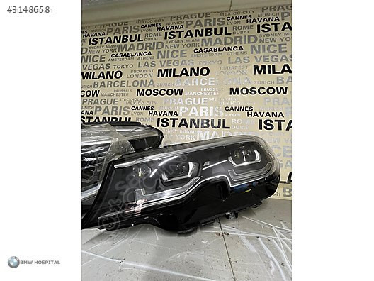 Bmw 3 serisi G20 dolu orj. far hatasız sökme