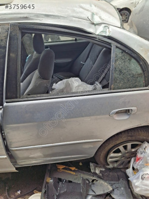 HONDA CIVIC VTEC SOL ARKA KAPI ÇIKMA YEDEK PARÇA