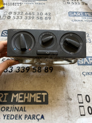 ÇIKMA VW GOLF 1J0 819 045 F 1J0819045F KLİMA KONTROL PANELİ