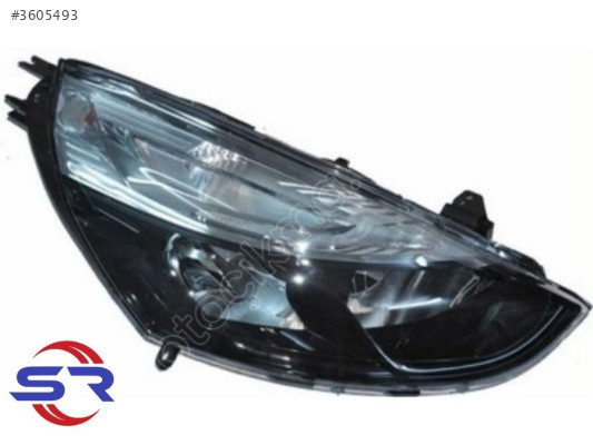 Clio 4 16-20 Sıfır İthal Sağ Far Siyah 260103421R