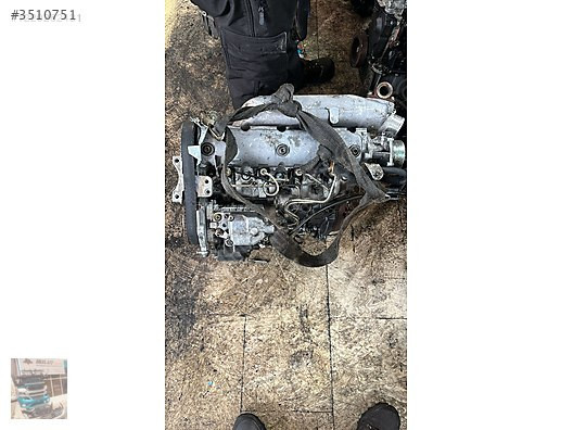 Renault Kangoo 1.9 dizel turbosuz komple motor çıkma