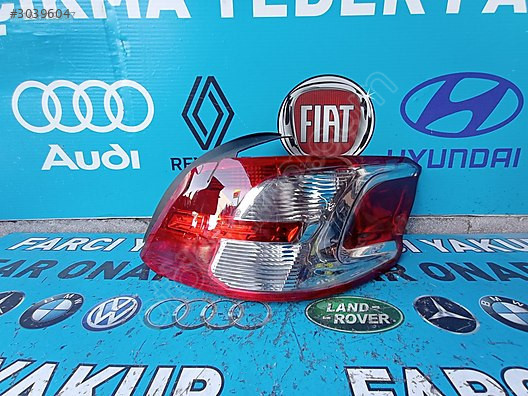 CİTROËN C-ELYSÉE PEUGEOT 301 MAKYAJLI KASA SAĞ ARKA STOP SIFIR