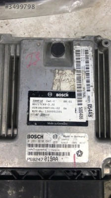 Chrysler Motor Beyni 0281B106H7 68247019aa EDC17C69 ÇIKMA SAĞLAM