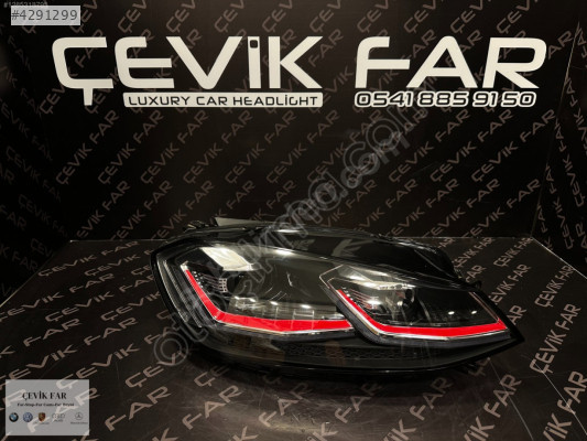 VOLKSWAGEN GOLF 7.5 2017-2020 J DÖÜŞÜM SAĞ LED FAR