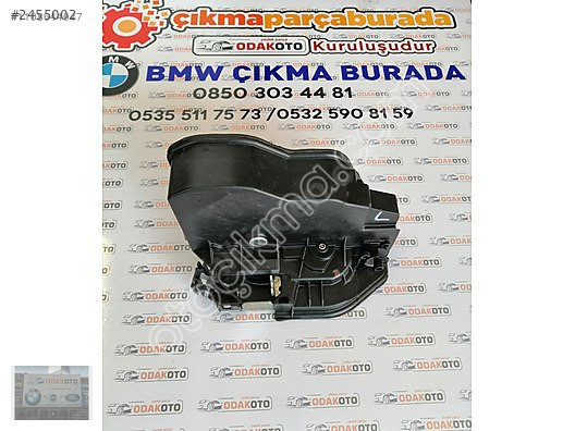 BMW X3 '04/'17 Model Sol Ön Kapı Kilidi - Çıkma Parça 7