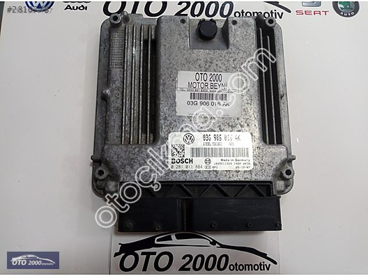 03G906016AK-EDC16U1 LEON 1.9 TDI BKC MOTOR BEYNİ