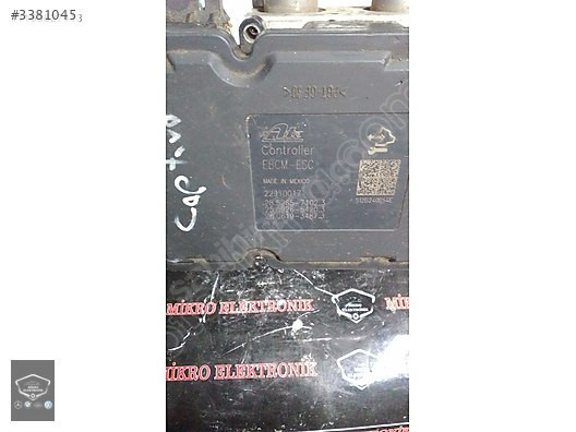 Cadillac SRX ABS BEYNİ 22910017 28.5265-7102.3
