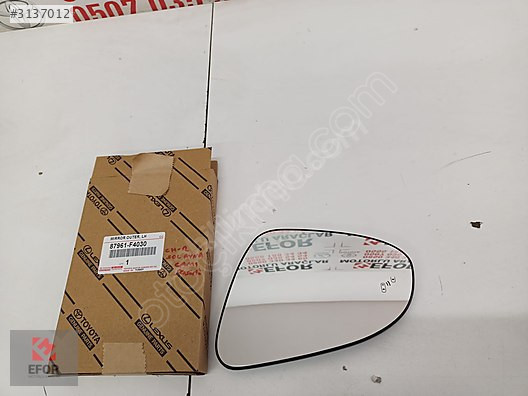 TOYOTA CHR SIFIR SOL AYNA CAM 19-21 OEM NO: 87961-F4030