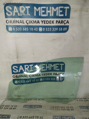ÇIKMA SKODA FABİA SOL ÖN KAPI CAMI