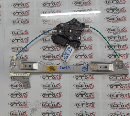 OPEL CORSA SAĞ ÖN KAPI CAM MOTORU VE KRİKOSU  5000577-541613212
