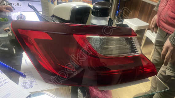Renault Megane dört sol arka stop