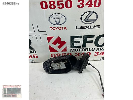 TOYOTA COROLLA SOL AYNA ÇIKMA ORJİNAL YEDEK PARÇA 07-10