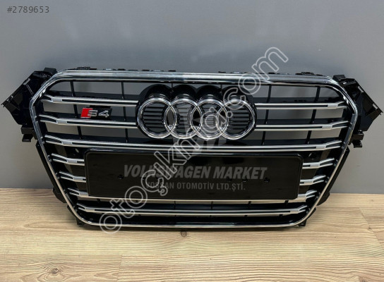 AUDİ S4 B8 13-15 ÖN PANJUR (SİYAH-KROM) 8K0853651J VMZ 531301287