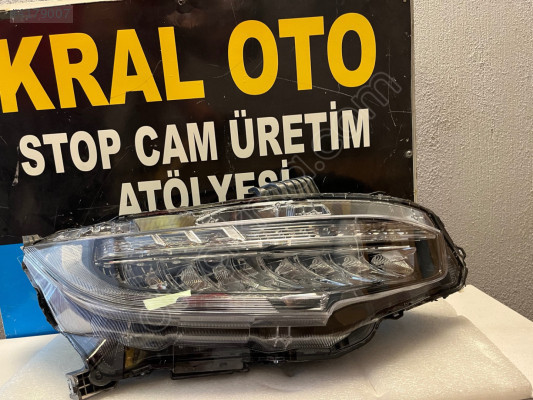 KRAL OTO - Honda Civic FC5 2016-2021 Exclusive Sağ Far Full Led