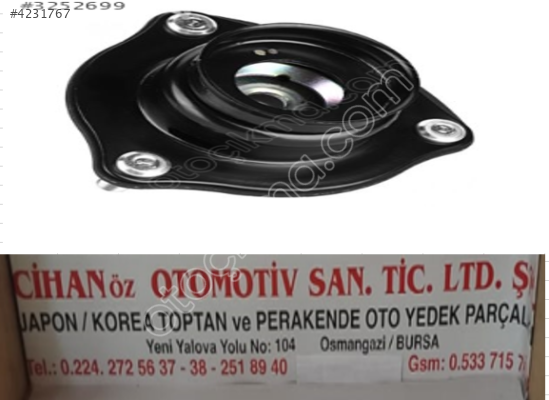 Honda Civic 06-12 Sedan İçin Ön Amortisör Kule Parçası