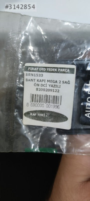 8200209122  KAPI BANT MEGAN 2 SAG ÖN DCİ YAZILI  BRN1533
