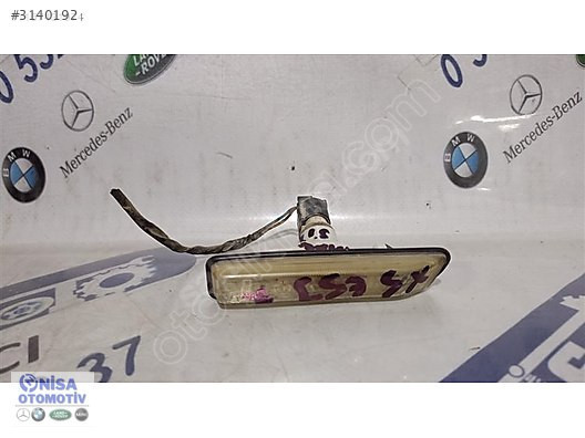 BME X5 E53 KASA SAĞ SİNYAL ÇAMURLUK BEYAZ ORJ ÇIKMA 63132492180