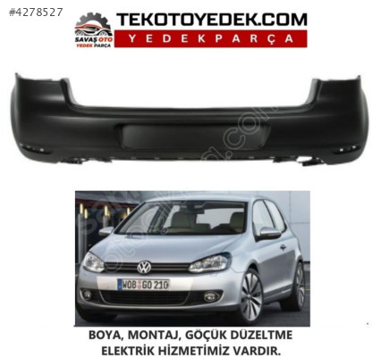 GOLF 6 ARKA  TAMPON 2008 2009 2010 2011 2012 2013 / KAMPANYA
