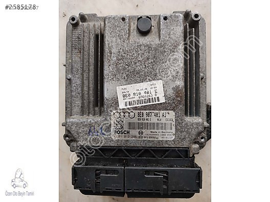 Audi A4 3.0 TDI Motor Beyni 8E0907401AJ - 0281012246