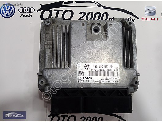 03G906021PQ SKODA OCTAVIA 2.0 TDI BMM MOTOR BEYNİ