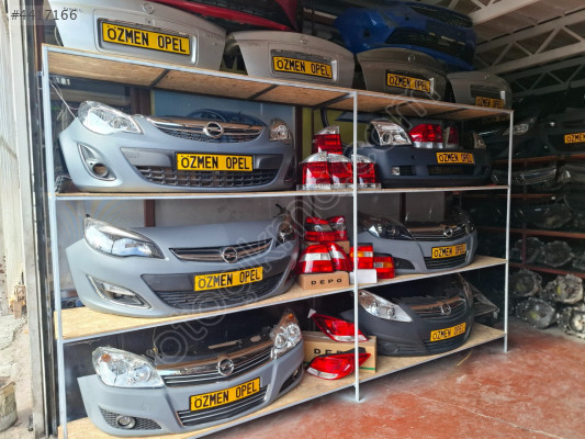 ÖZMEN OPEL ASTRA F G H J ÖN TAMPON SAĞ SOL FAR SİS PANJUR IZGARA