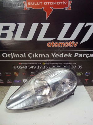 Orjinal Çıkma 2005-2013 Fiat Grande Punto Sol Ön Far