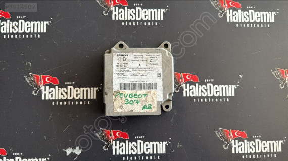 PEUGEOT 307 407 AİRBAG BEYNİ 9650109480 5WK42908