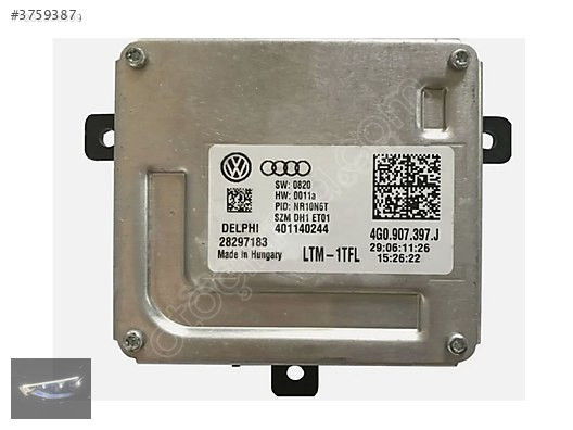 VOLKSWAGEN PASSAT CC 2012 2017 LED FAR BEYNİ 4G0907697J