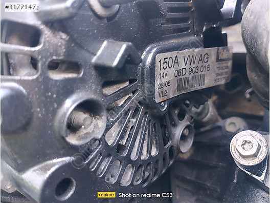 AUDİ A4 B7 ŞARJ DİNAMO 2.0 TFSİ