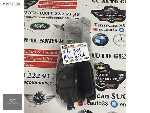 BMW X6 SOL ARKA KAPI KİLİDİ