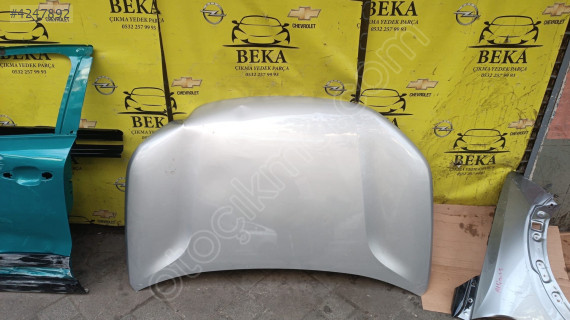 OPEL NEW FRONTERA MOTOR KAPUTU METALİK GRİ ÇIKMA ORJİNAL YEDEK PA