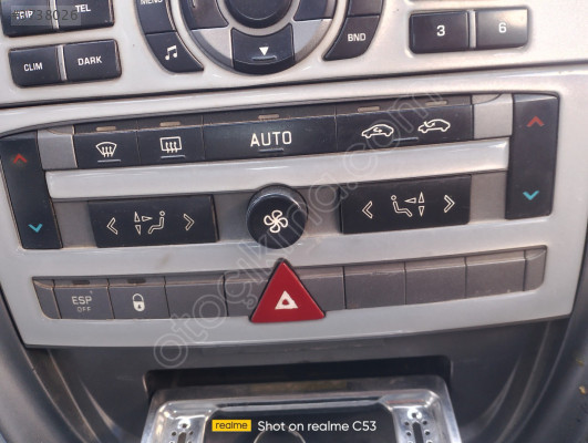 C5:CİTROEN KLİMA KONTROL PANELİ