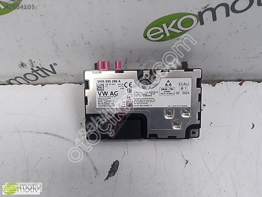 SKODA OCTAVIA 2020- ACİL ÇAĞRI KONTROL BEYNİ 5WA035286A