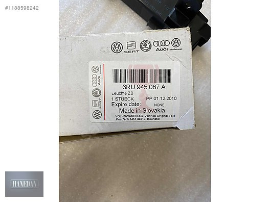 VW JETTA ÜÇÜNCÜ STOP 6RU 945 087 A