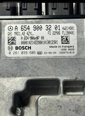 MERCEDES SPRINTER W907 0281039606 A6549003201 MRD1.42 4ZYL ECU