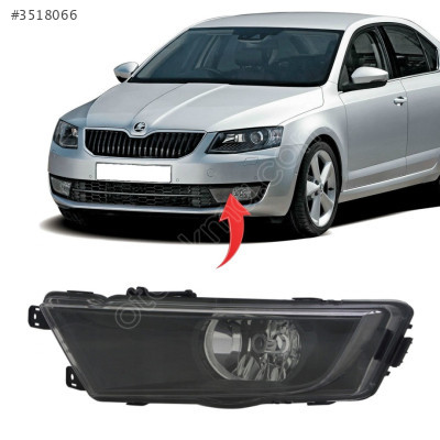 5E0941701C Octavia 13-16 Sol Sis Farı Siyah .