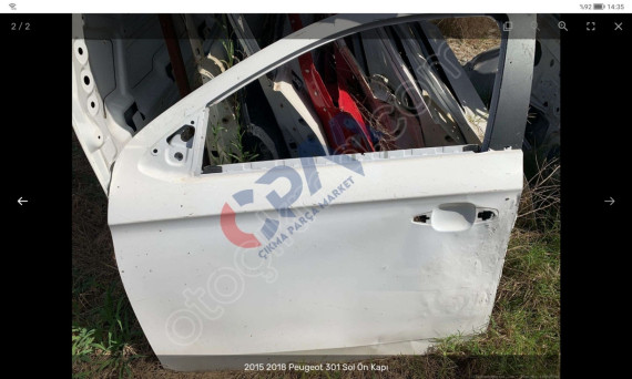 Peugeot 301 sol ön kapı