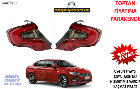 FİAT EGEA STOP LAMBASI SOL/SAĞ ADET SIFIR-52102965