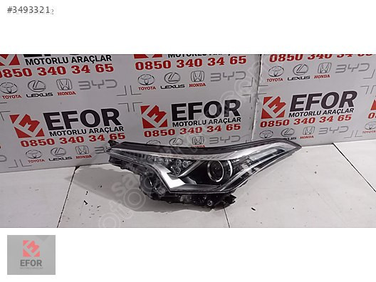TOYOTA CHR SOL FAR ORJİNAL ÇIKMA YEDEK PARÇA 16-19