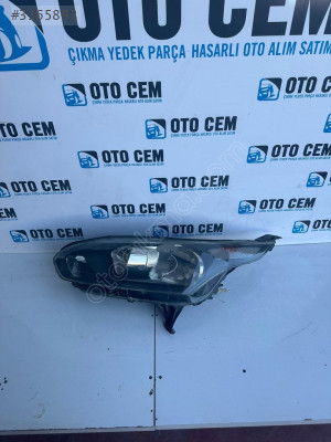 OTO CEM'DEN ÇIKMA FORD CONNECT SOL FAR SİYAH ZEMİN (2014-2018)