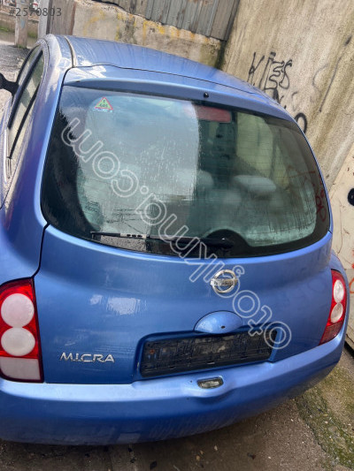 Nissan micra bagaj kapağı çıkma dolu hatasız