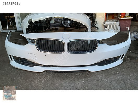 BMW 3 serisi F30 orijinal far yıkamalı ön tampon